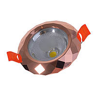 Точечный светильник Brille LED 3W HDL-M38 Золотистый 36-330 OB, код: 7273869