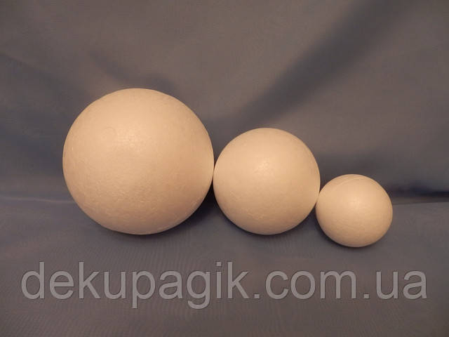 Куля з пінопласту 6см, фото 1