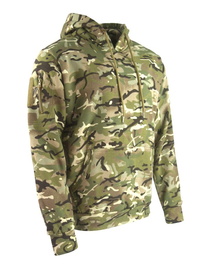 Кофта худі військова тактична KOMBAT UK Tactical Hoodie Колір: мультікам Розмір: L