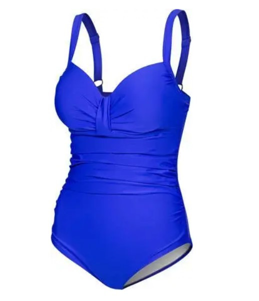 Купальник закритий для жінок Aqua Speed OLIVIA 8676 блакитний Жін 48(4XL)