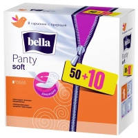 Щоденні прокладки Bella Panty Soft 50+10 шт. (5900516312008)