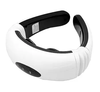Масажер для шиї імпульсний Neck Massager HX-5880 міостимулятор для шиї та тіла фізіотерапевтичний масажер