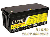 Литиевый Аккумулятор LiFeR 12V 310Ah 4000W·h LiFePO4. Тяговый аккумулятор для инвертора