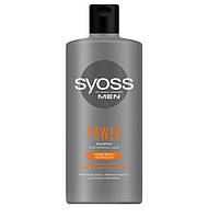 Шампунь Syoss Men Power з Кофеїном для нормального волосся 440 мл (9000101277395)