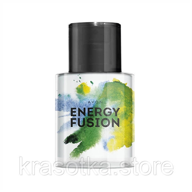 77347 Avon. Туалетна вода для чоловіків Avon Energy Fusion, 50 мл. Енерджі Ейвон 77347., фото 1