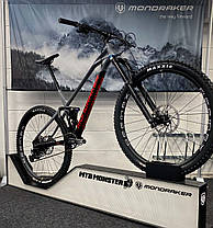 Велосипед MONDRAKER FOXY 29" T-M, Black / Nimbus Grey / Flame Red (2023/2024), фото 5