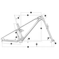 Велосипед MONDRAKER FOXY 29" T-M, Black / Nimbus Grey / Flame Red (2023/2024), фото 6
