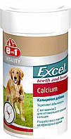Витамины 8в1 Excel Сalcium кальций с витамином D для щенков и собак, 880 таблеток