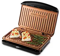 Гриль электрический George Foreman Fit Grill Copper Medium