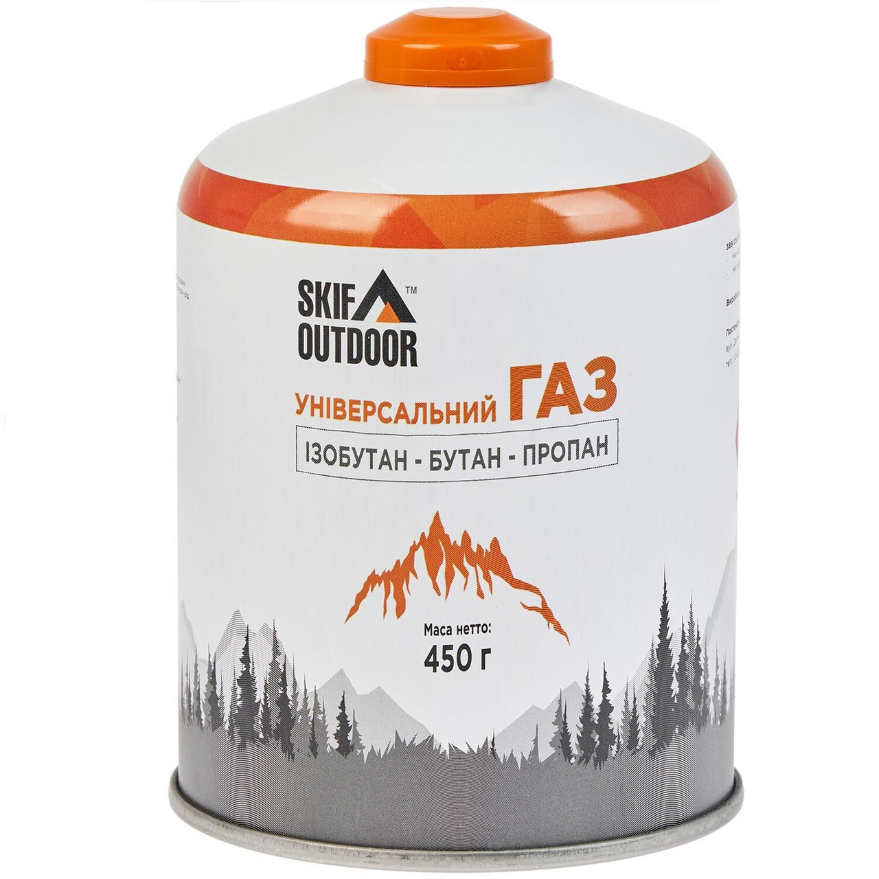 Балон газовий Skif Outdoor нарізний, 450 г., фото 1