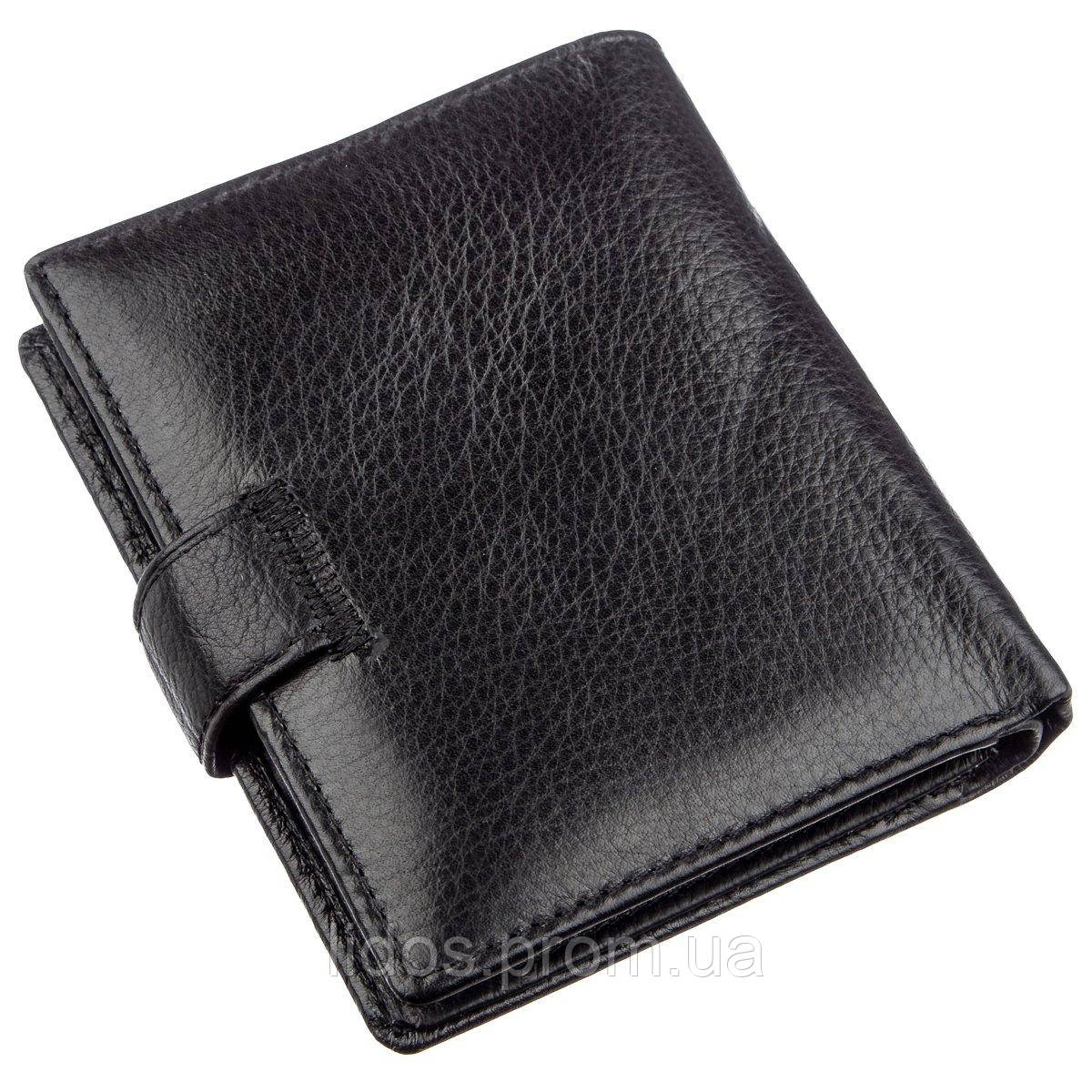 Небольшой кожаный кошелек для мужчин ST Leather 18832 Черный ld - фото 2 - id-p1959030621
