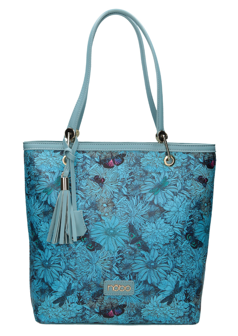 Сумка жіноча синя штучна шкіра Польща NOBO (модель: NBAG-G2910-C012), фото 1