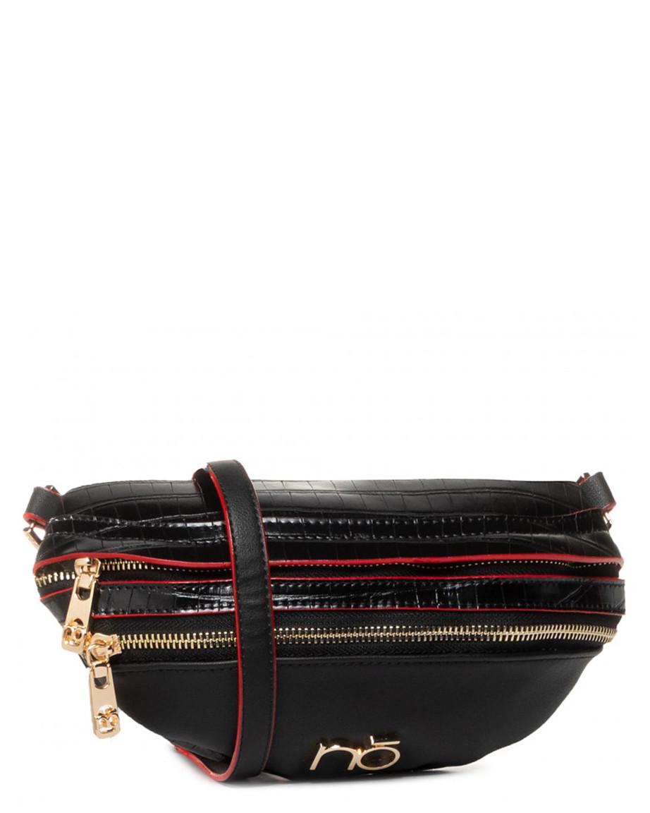 Сумка крос-боді жіноча чорна Поліуретан Польща NOBO (модель: NBAG-I2770-C020), фото 1