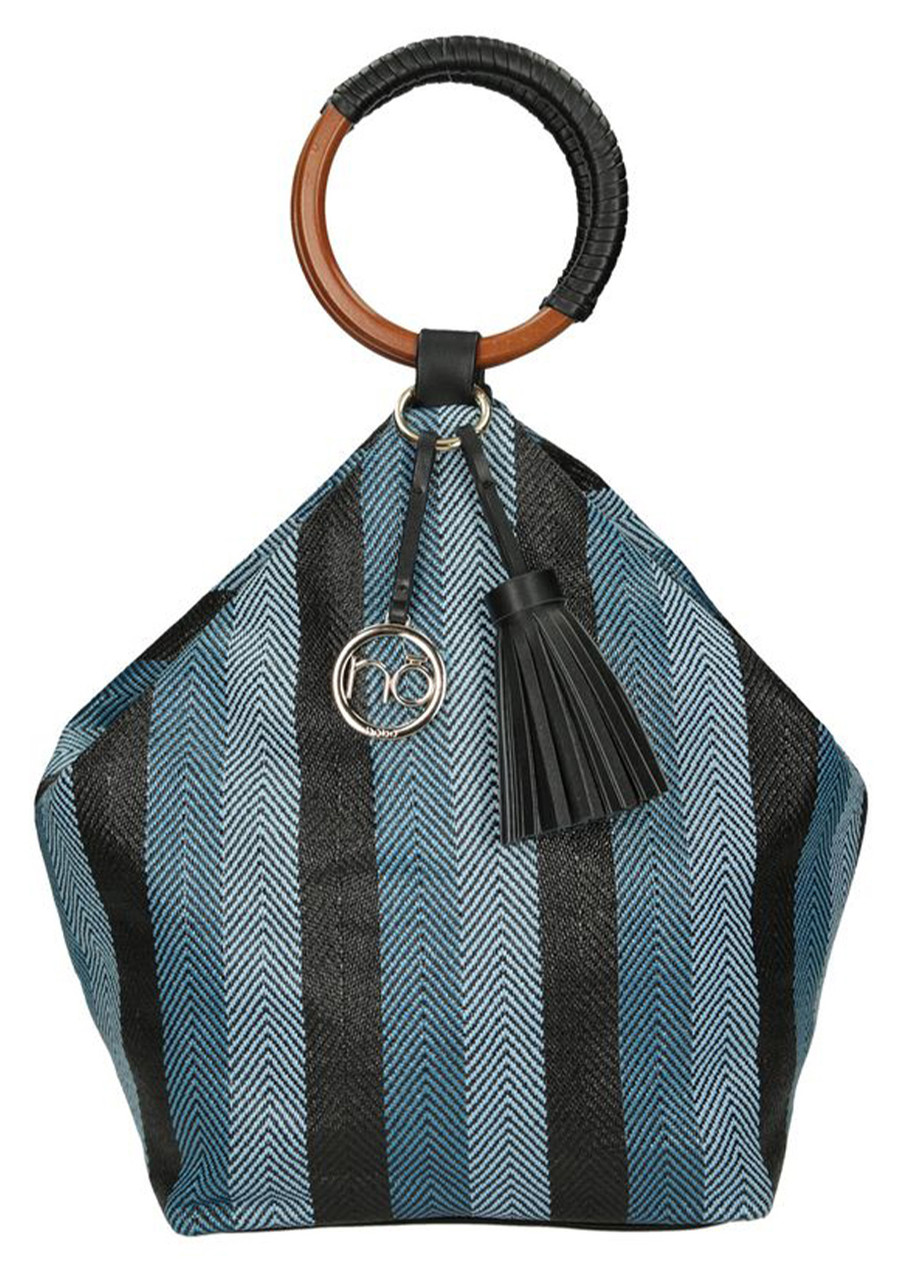 Сумка хобо жіноча синя Поліпропілен Польща NOBO (модель: NBAG-I1950-CM12), фото 1