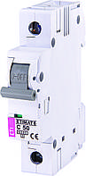 Автомат вимикач однополюсний ETI 50A С