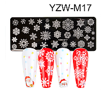 Пластина для стемпинга YZW-M17