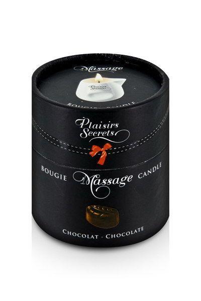 Массажная свеча с ароматом шоколада Plaisirs Secrets Chocolate 80 мл (SO1845) ld - фото 3 - id-p1959047809