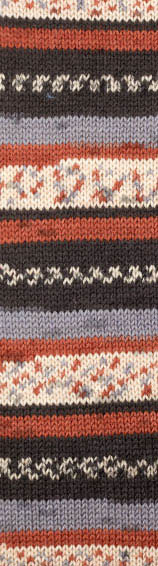 Нитки та пряжа для в'язання шкарпеткова напіввовна 75/25 SUPERWASH COMFORT SOCKS Супервош Комфорт Сокс № 7840