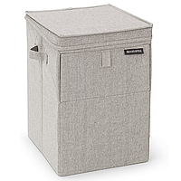 Корзина для белья Brabantia Laundry Box 35 л бежевый (120428), Сірий
