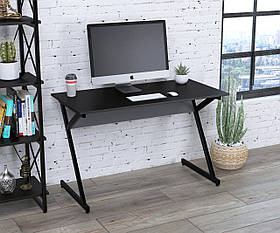 Письмовий стіл L-7-120 Loft-design дсп стільниця 120х60 см чорний венге