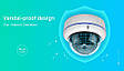 Антивандальна купольна IP WiFi Onvif камера Besder 9015MW-XMA501-3.6 5MP. iCsee, фото 10
