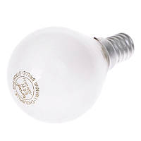 Лампа накаливания декоративная Brille Стекло 60W Белый 126124 TP, код: 7264005