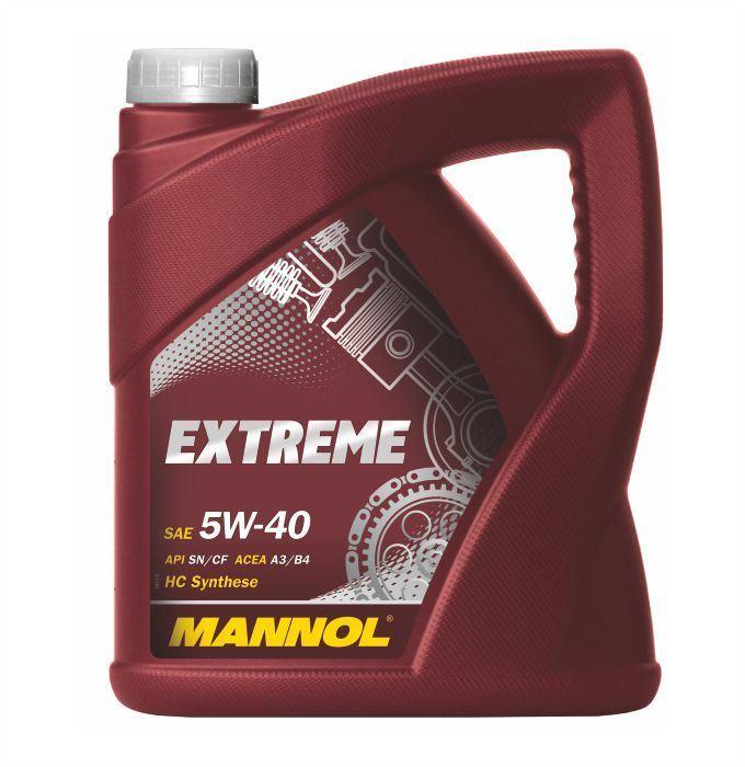 Моторна олива Mannol new 07/2023 5W40 Extreme 5L (7915) (синтетична)
