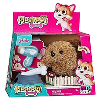 Мягкая игрушка для детей Интерактивная Собачка Mini Plush Pet Коричневый
