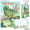 DINO WORLD щоденник блокнот з паролем Динозаври з кодовим замком та звуком 12141, фото 7