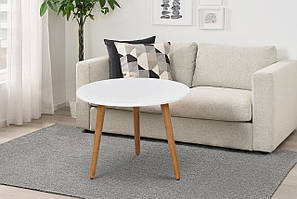 Журнальний стіл Ерік круглий D-61 см (ясінь/білий)