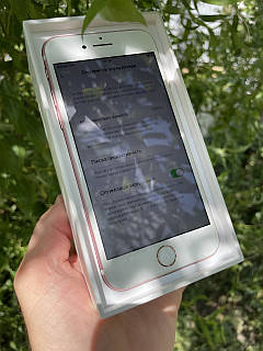 Смартфон IPhone 7 128 gb Rose gold Neverlock, цена: 4700