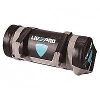 Мешок для кроссфита LiveUp Power Bag LP8120-10 10 кг Черный Серый PS, код: 7465018