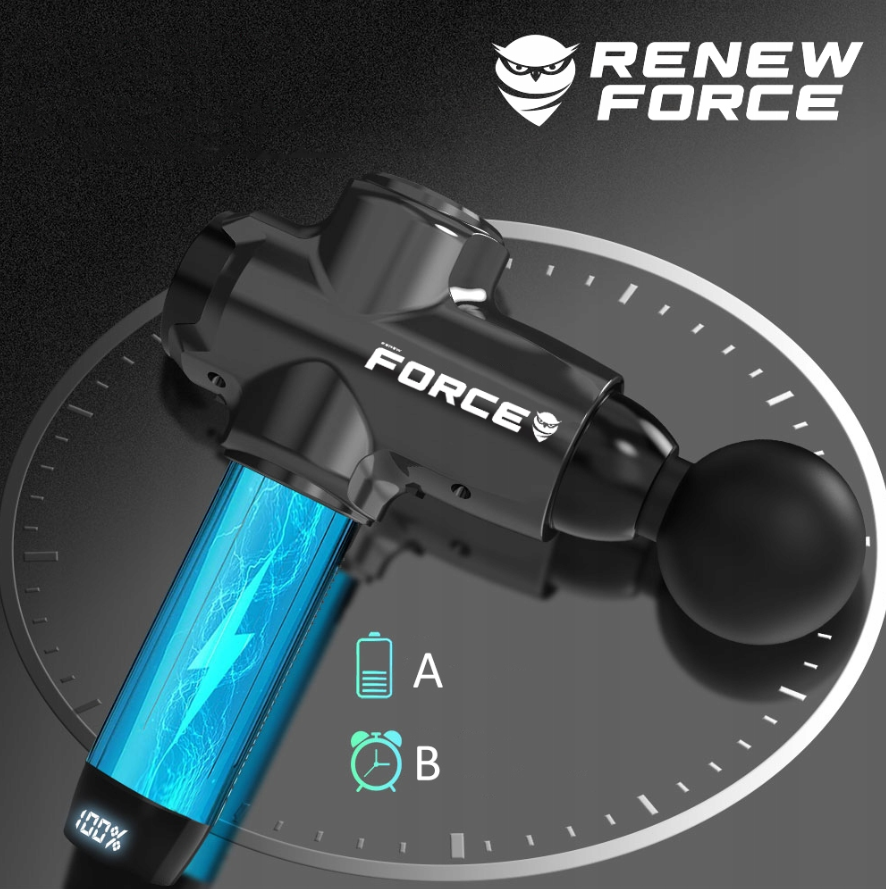 Характеристики Перкуссионный массажер RENEW