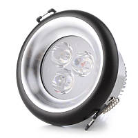 Точковий світильник Brille 3W LED-160 Чорний 36-039 EJ, код: 7273947