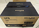 Гібридний інвертор BRAZZERS BRZ-SOLAR-1000, 1000VA/800, 12 V (струм заряду 10/20A, inverter100-290V, UPS145-275V), фото 6