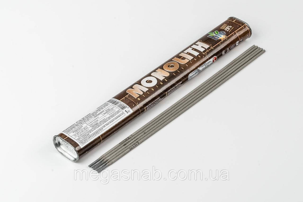 Електроди MONOLITH d-3mm (пач. 1кг), фото 1