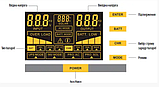 Гібридний інвертор BRAZZERS BRZ-SOLAR-1000, 1000VA/800, 12 V (струм заряду 10/20A, inverter100-290V, UPS145-275V), фото 8