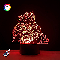3D светильник ночник с пультом "Грей Фуллбастер" 3DTOYSLAMP