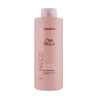 Шампунь-нейтрализатор желтизны Wella Professionals Invigo Blonde Recharge Color Refreshing Shampoo, 1000 мл