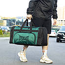 Чоловіча дорожня спортивна сумка Everlast biz Green, фото 6