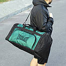 Чоловіча дорожня спортивна сумка Everlast biz Green, фото 7