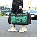 Чоловіча дорожня спортивна сумка Everlast biz Green, фото 4