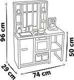 Інтерактивна кухня Smoby Лофт з кавомашиною, аксесуарами та звуковим ефектом (312600), фото 3