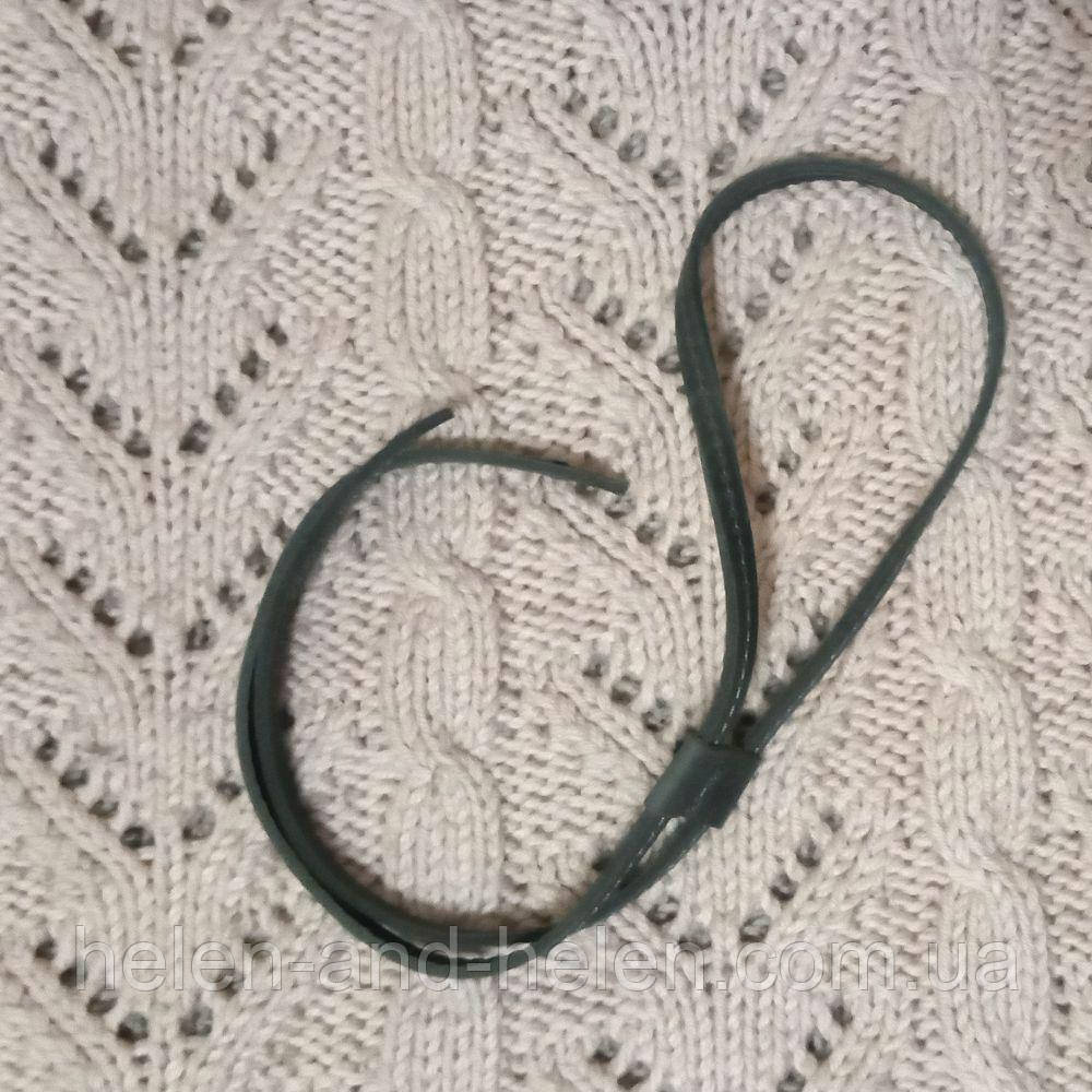 Затяжка (затяжка) для рюкзака або торби. Колір Темно-сірий, фото 1