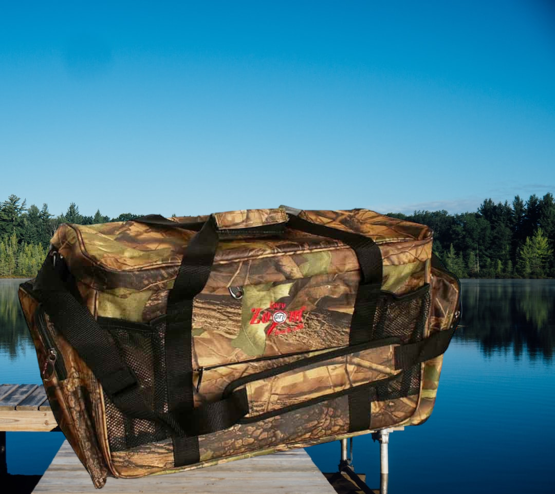 Рибальська сумка CARP ZOOM Camou Multi Fishing Bag камуфляжного забарвлення 57x27x31 см
