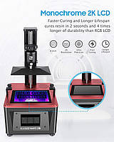 ELEGOO Mars 2 Pro Mono LCD MSLA 3D принтер, фото 6