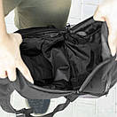 Спортивний рюкзак чоловічий чорний тканинний nike trak для тренування міський портфель на 20 л із 7 відділеннями, фото 9