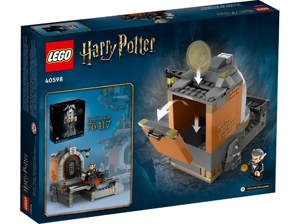 Конструктор LEGO Harry Potter Gringotts Vault Сховище Грінготтс (40598), фото 1