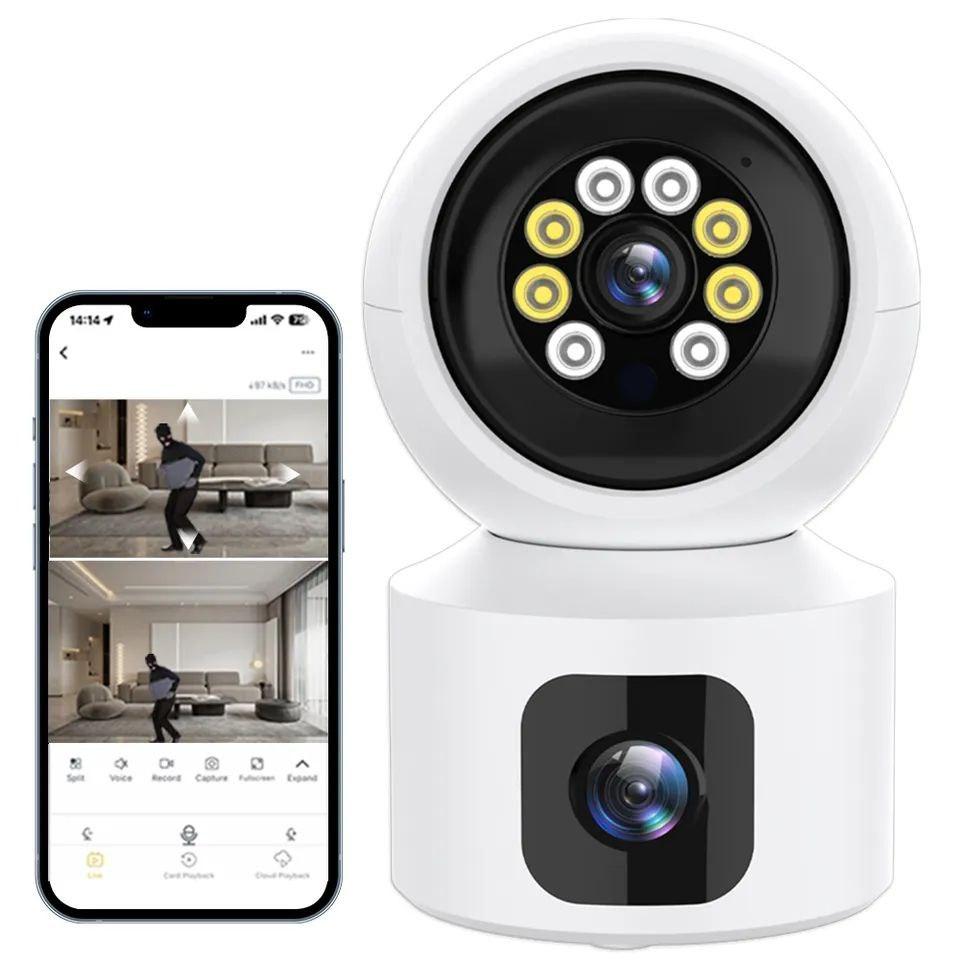 Поворотна камера Wonsdar PW07-8MP з 2 об'єктивами. IPC360 Home