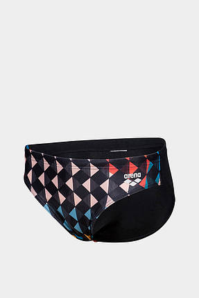 Плавки-сліпи для хлопців Arena CARNIVAL SWIM BRIEFS чорний, мультіколор Діт 140см, фото 2